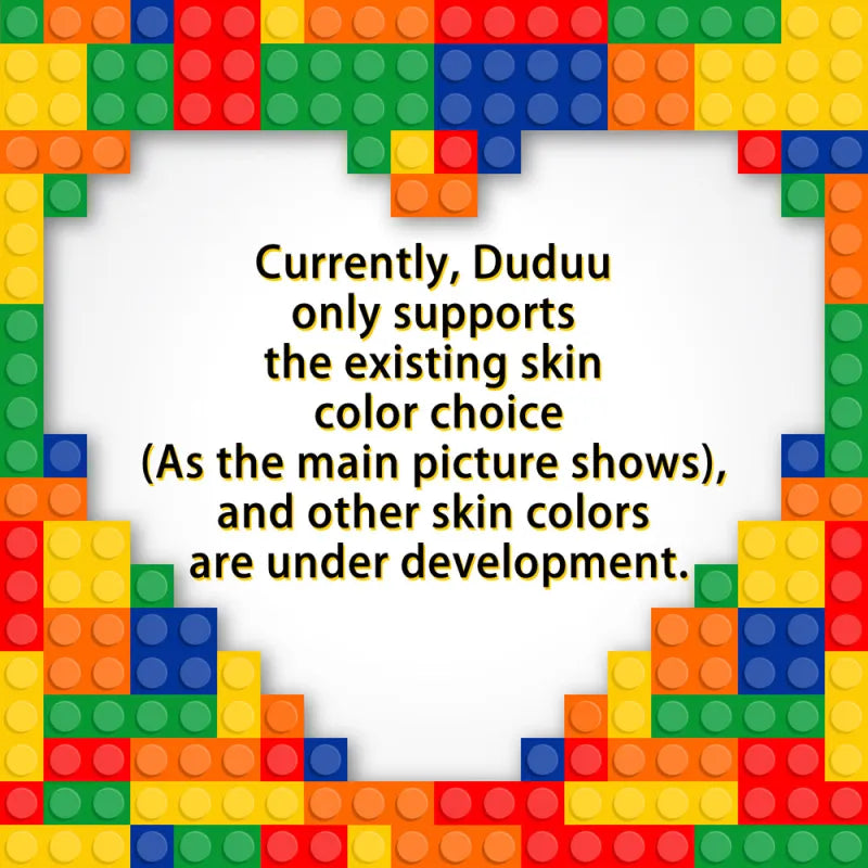Full Body Customized 1 Person Duddu Brick Figures Father's Day Gift Birthday Gift for Him